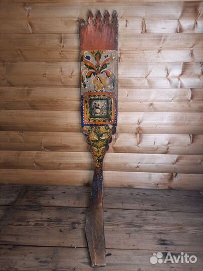 Прялка Ракульская с Северной Двины 19 век п7