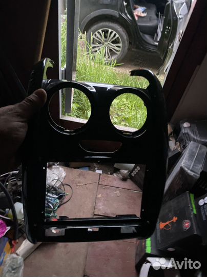 Рамка под 2 dinмагнитолу рено дастер