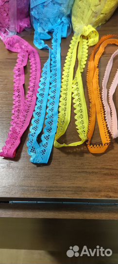 Ажурная резинка для пошива нижнего белья