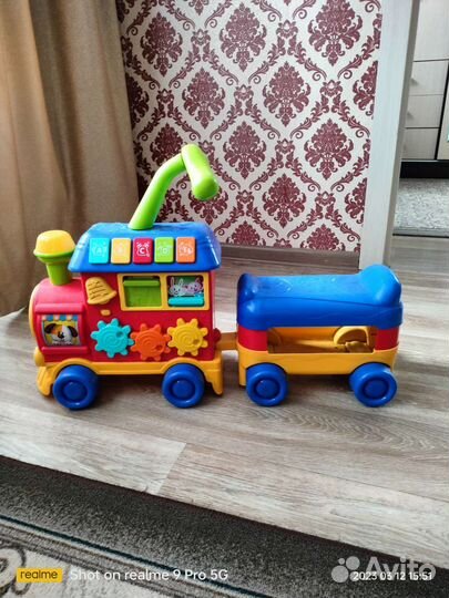 Паровозик каталка