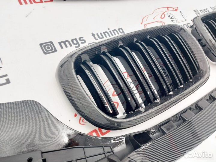Обвес M-Performance X6 F16 под карбон + ноздри