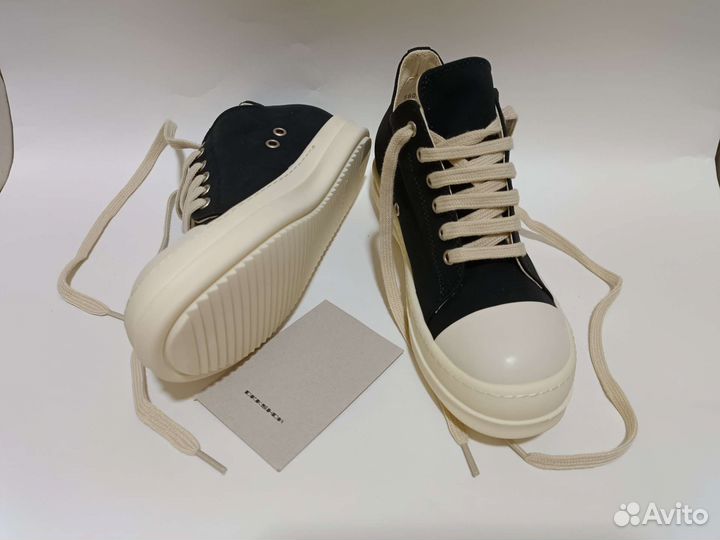 Rick Owens Ramones Nylon drkshdw low, 37