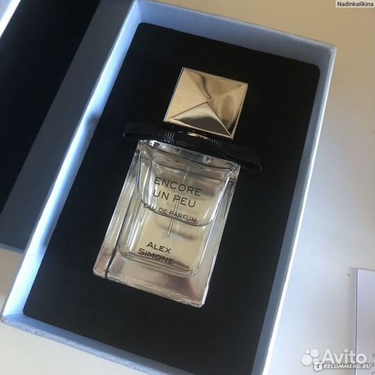 Нишевый парфюм Alex Simone Encore Un Peu 50 ml