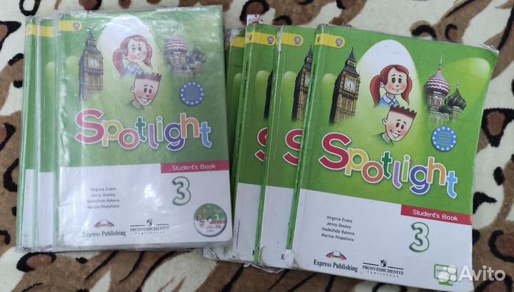 Учебник Spotlight 4 Английский 4 класс