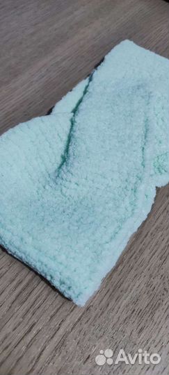 Вязанная повязка на голову