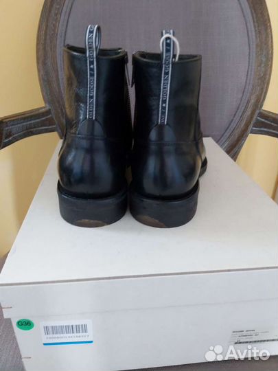 Мужские кожаные ботинки Golden goose