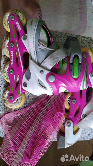 Коньки ролики 2 в 1 детские