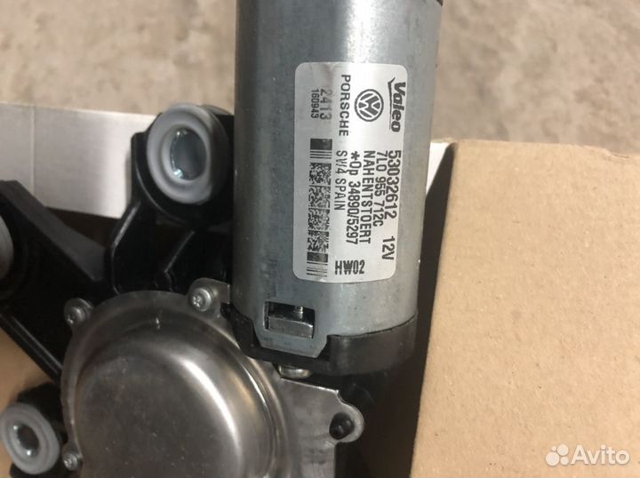 7L0955712C Новый Оригинальный моторчик заднего сте