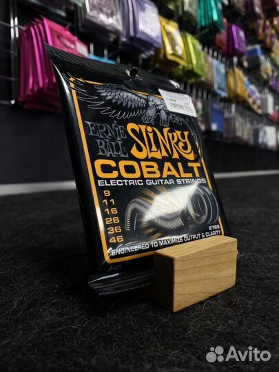 Ernie ball cobalt струны для электрогитары 9-46