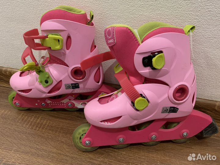 Роликовые коньки детские с защитой
