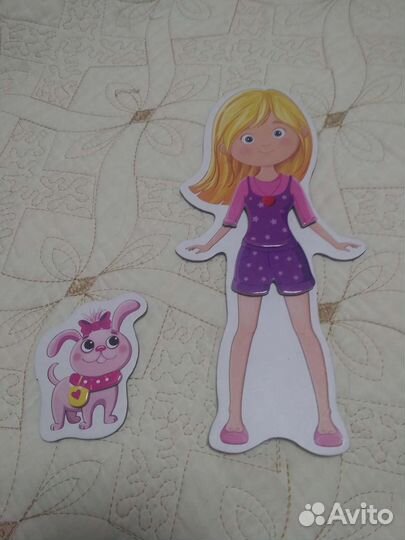 Магнитная игра модница