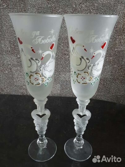 Свадебные бокалы