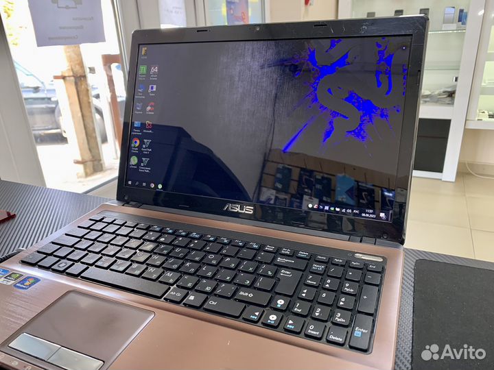 Ноутбук asus i3 Nvidia GeForce 610m 2Gb DDR 3 8gb