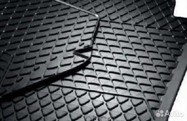 Резиновые коврики для салона фольксваген тигуан