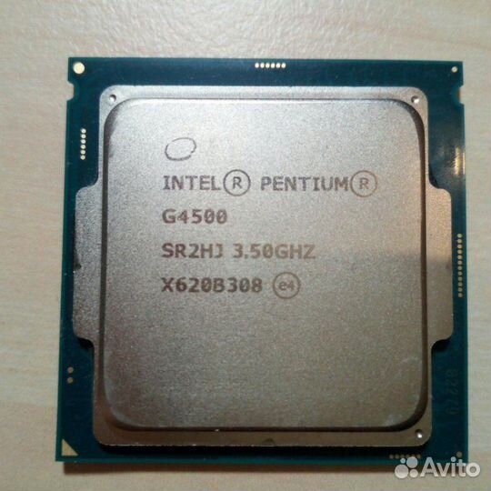 Процессор intel pentium g4500