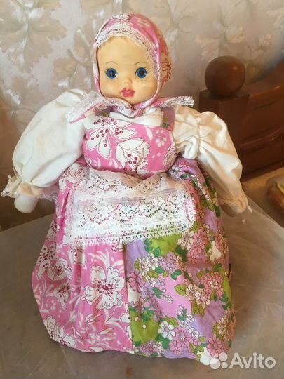 Кукла- грелка СССР для чайника