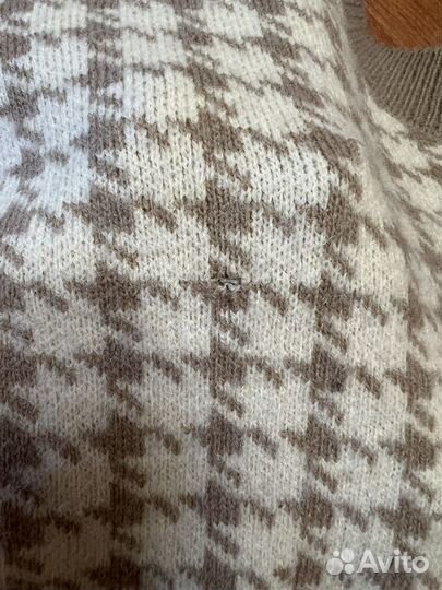 Жилет теплый вязаный