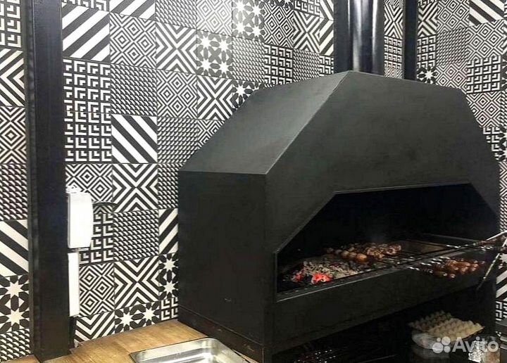 Мангал для кафе,шаурменной