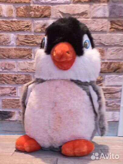 Мягкая игрушка пингвин большая