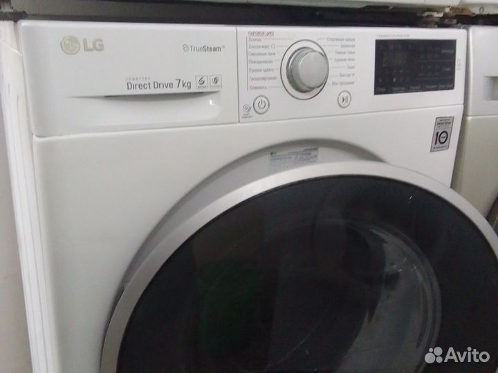 Стиральная машина с паром б/у LG 7 кг
