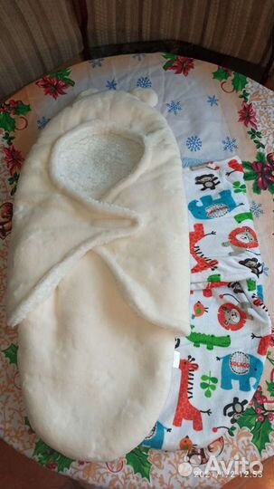 Конверт-кокон и пелëнка на липучке