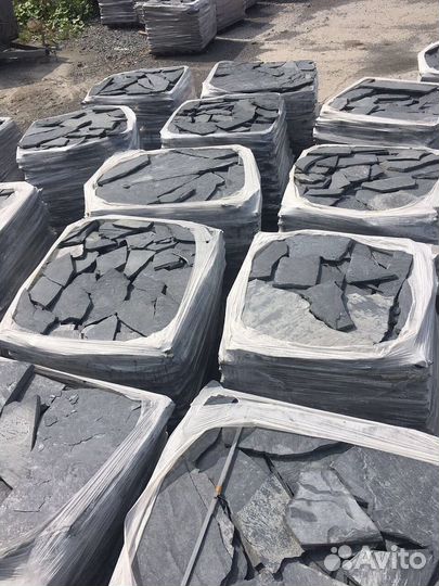 Сланец плитняк черный