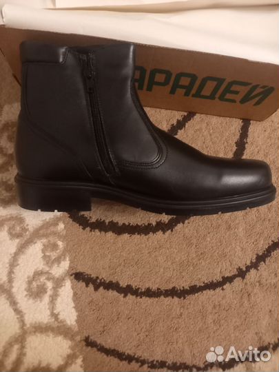 Полусапоги мужские фарадей зимние