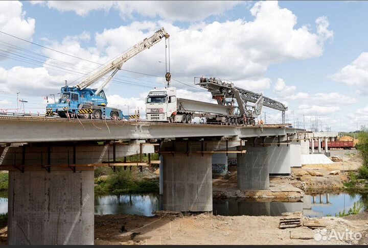 Ребята на строит-во моста без опыта. Вахта