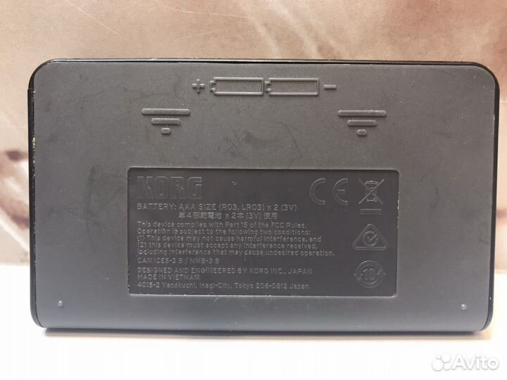 Цифровой тюнер для гитары Korg GA-2