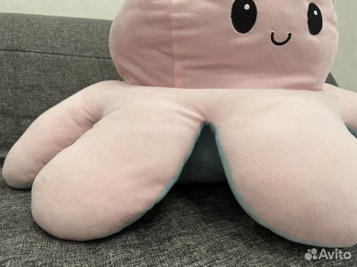 Мягкая игрушка осьминог перевертыш