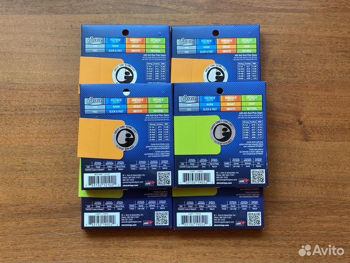 Струны для электрогитары Elixir 10-46, 11-49