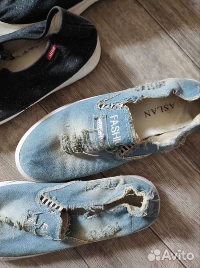 Слипоны женские 38 размер