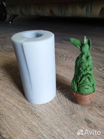 Силиконовый молд для свечей /форма для гипса