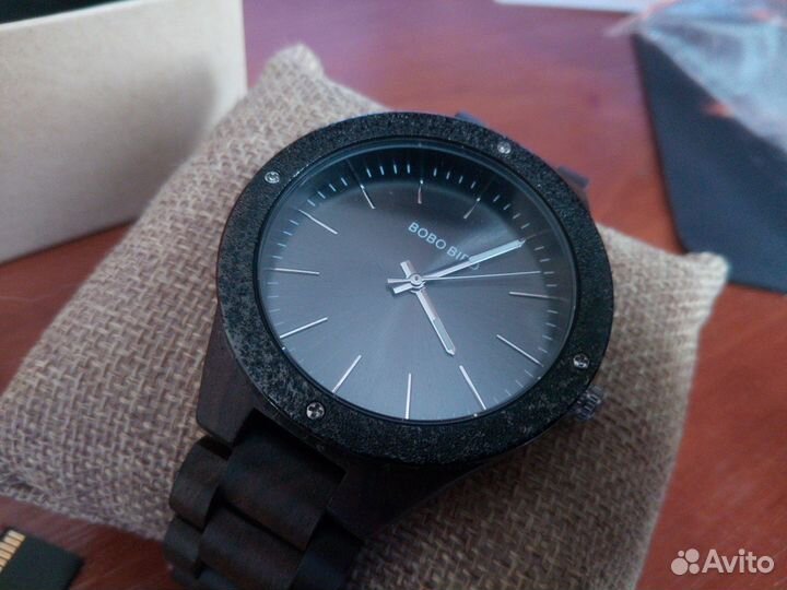 Bobo bird Часы дерево