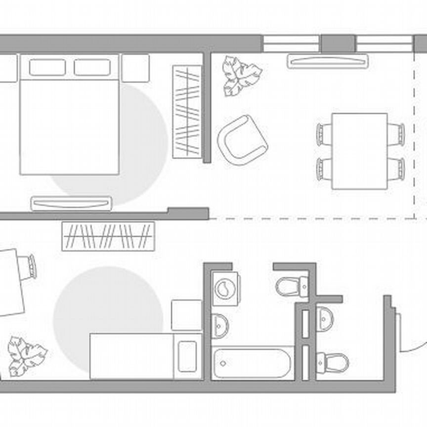 3-к. квартира, 34,9 м², 5/6 эт.