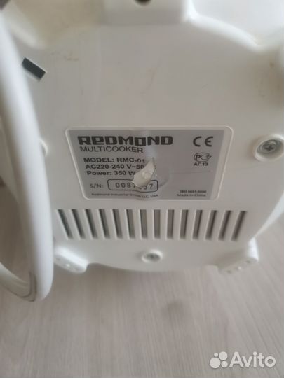 Мультиварка redmond rmc 01