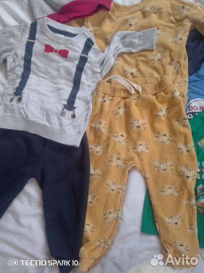 Вещи пакетом детские 74-92