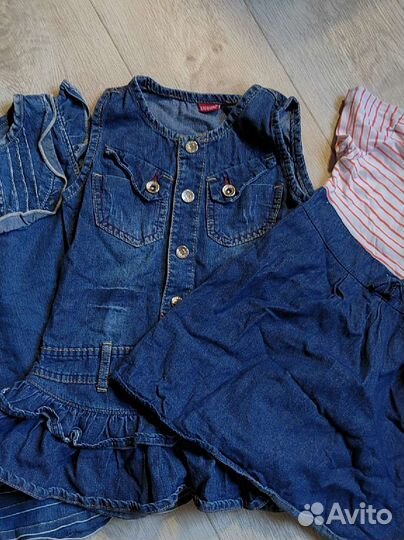 Вещи пакетом на девочку 100 - 104 см