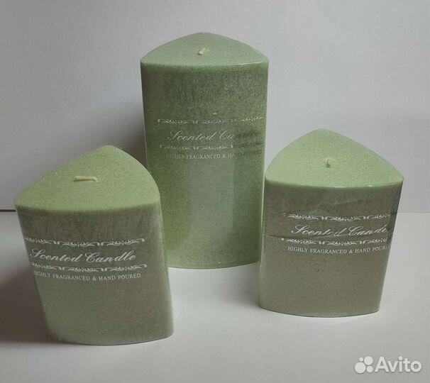 Свечи интерьерные ароматизированные