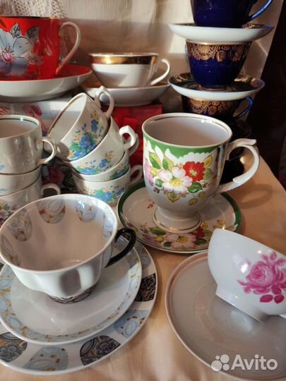 Чайные пары, чашки