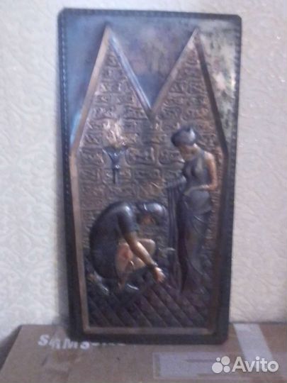 Картина медная чеканка СССР