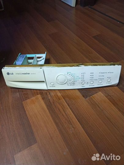 Панель с блоком управления от стиральной машины LG