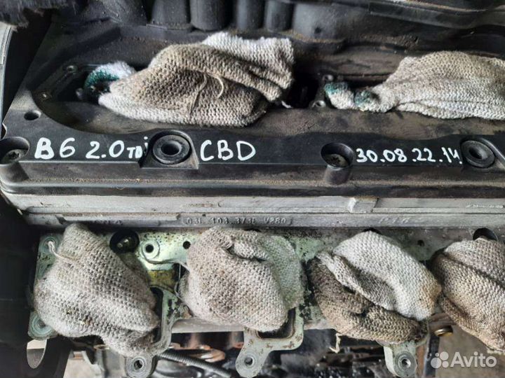 Двигатель Volkswagen Passat B6 2007 CBD 2,0