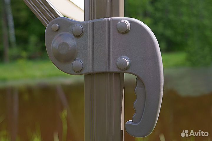 Bizzotto, Италия Зонт Сицилия 3х3м, слоновая кость