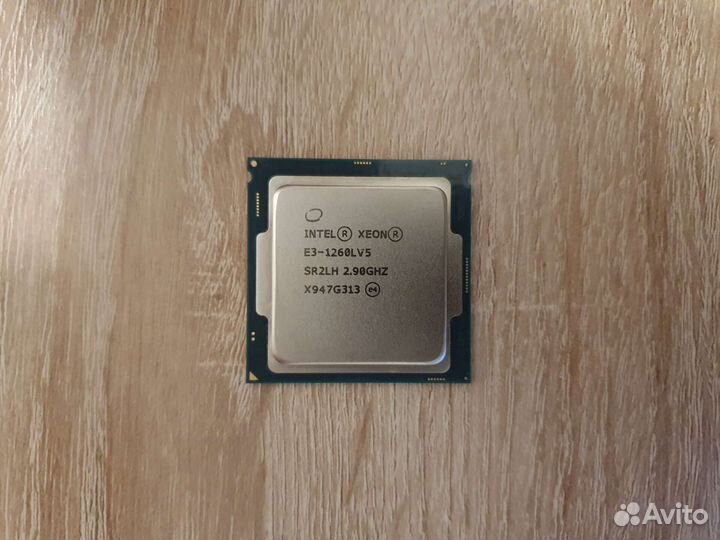 Процессор xeon e3-1260l v5, lga 1151