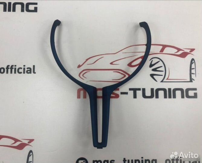 Синяя вставка в руль BMW от М серии