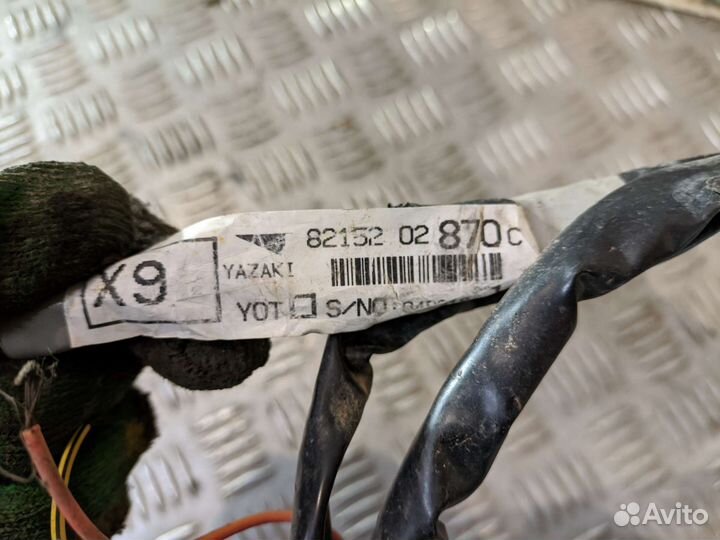 Проводка двери передней левой Toyota Corolla 120