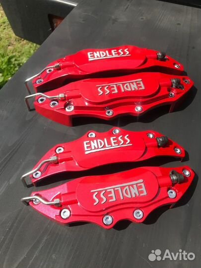 Алюминиевые накладки на суппорта Endless