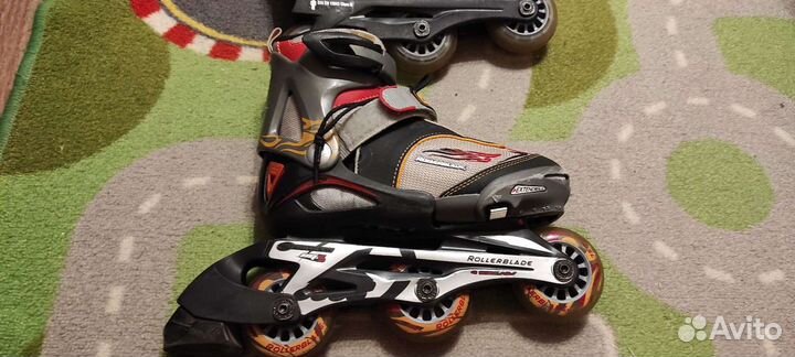 Роликовые коньки rollerblade 18.5-21.5см