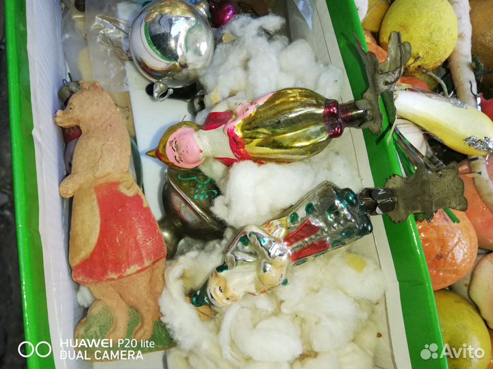 Елочные игрушки СССР